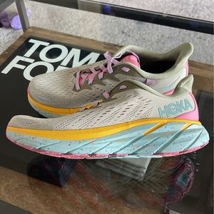 Hoka One One x Free people Clifton 8 Seaweed